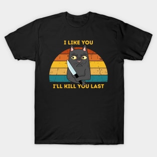 Spooky Lockdown Cat T-Shirt